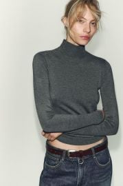 Button Knit Sweater at Zara