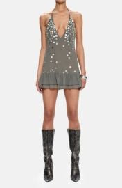 Button Me Up Minidress at Nordstrom