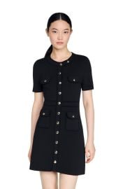 Button-up knit short dress at Nordstrom