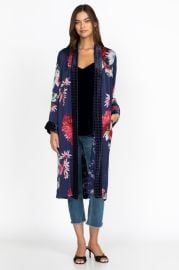 Buy ASTER VELVET MIX KIMONO Online - Johnny Was at Johnny Was