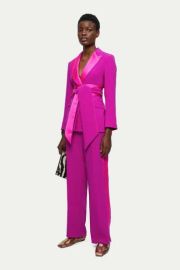 Buy Jigsaw Pink Satin Trim Lounge Blazer from Next USA at Next