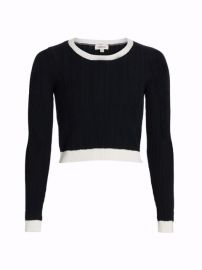 Buy LAGENCE Aceline Cropped Pullover up to 70 Off at Saks Fifth Avenue