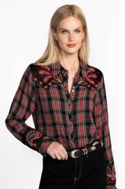 Buy PUFF SLEEVE WESTERN SHIRT Johnny Was at Johnny Was