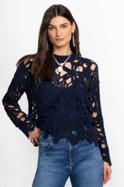 Buy THE CROCHET PULLOVER Johnny Was at Johnny Was