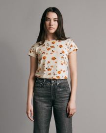 Buy the All Over Floral Tee rag amp bone at Rag and Bone