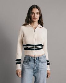 Buy the Amy Cotton Stripe Zip rag amp bone at Rag and Bone