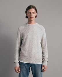 Buy the Harlow Donegal Wool Cashmere Crew rag amp bone at Rag and Bone