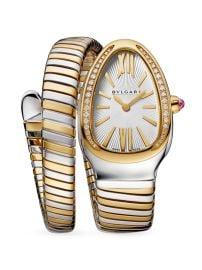 Bvlgari Serpenti Tubogas Stainless Steel at Saks Fifth Avenue