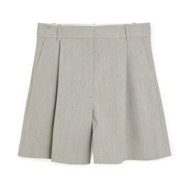 By Malene Birger Poville Crepe Suiting Shorts at Goop