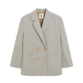 By Malene Birger Railey Crepe Suiting Blazer at Goop