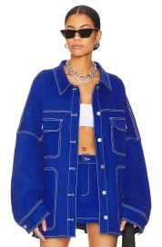 Bydyln Cooper Jacket In Cobalt at Revolve