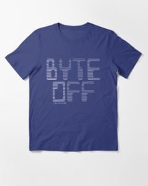 Byte Off Essential T-Shirt at RedBubble