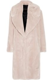 C  dric Charlier   Oversized faux fur coat at Net A Porter