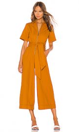 C MEO Regardless Jumpsuit in Mustard from Revolve com at Revolve