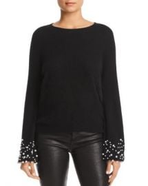 C by Bloomingdale  x27 s Embellished-Cuff Cashmere Sweater - 100  Exclusive  Women - Bloomingdale s at Bloomingdales