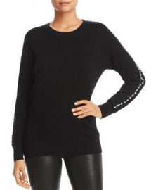 C by Bloomingdale  x27 s Embellished Sleeve Cashmere Sweater - 100  Exclusive  Women - Bloomingdale s at Bloomingdales