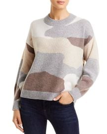 C by Bloomingdales Camo Print Cashmere Sweater - 100 Exclusive   Bloomingdales at Bloomingdales