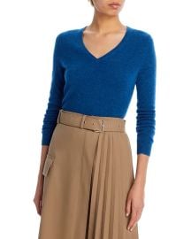 C by Bloomingdales Cashmere C by Bloomingdales V-Neck Cashmere Sweater - Exclusive Bloomingdales at Bloomingdales