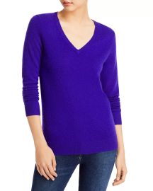 C by Bloomingdales V-Neck Cashmere Sweater - 100 Exclusive    Bloomingdales at Bloomingdales