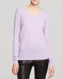 C by Bloomingdales V-Neck Cashmere Sweater at Bloomingdales