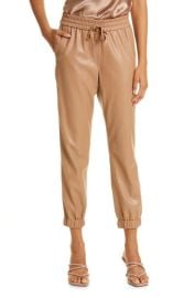 CAMI NYC Dalton Faux Leather Joggers at Nordstrom