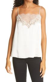 CAMI NYC The Candice Lace Trim Silk Camisole at Nordstrom