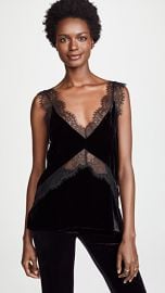 CAMI NYC The Josie Velvet Top at Shopbop