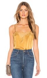 CAMI NYC The Sweetheart Charmeuse Cami in Gold from Revolve com at Revolve