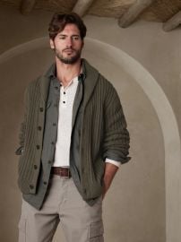 CAMPANIA CARDIGAN SWEATER at Banana Republic