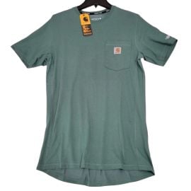 CARHARTT FAST DRY Shirt Mens MEDIUM Casual Work Relaxed Fit Pocket GREEN NWT eBay at eBay