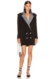 CARMEN MARCH Double Label Coat Dress in Black   FWRD at Forward