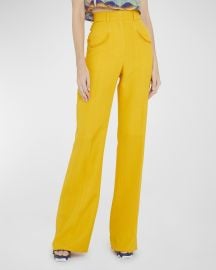 CASABLANCA Western Pocket Flare Trousers at Neiman Marcus