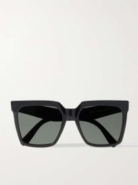 CELINE EYEWEAR Oversized square-frame acetate sunglasses NET-A-PORTER at Net a Porter