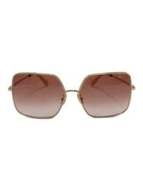 CELINE GoldRed Womenaposs Sunglasses 546-14-145 eBay at eBay