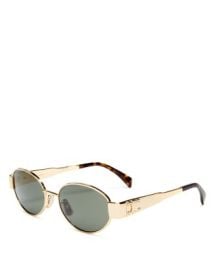 CELINE Triomphe Metal Round Sunglasses 54mm Bloomingdalex27s Jewelry amp Accessories at Bloomingdales