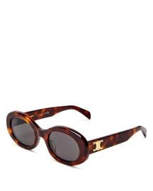 CELINE Triomphe Oval Sunglasses 52mm Bloomingdales at Bloomingdales