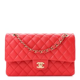 CHANEL Caviar Quilted Medium Double Flap Red 1172236 FASHIONPHILE at Fashionphile