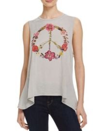 CHASER Wild Flower Peace Tank - 100  Bloomingdale  039 s Exclusive at Bloomingdales