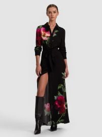 CHASSIDY MAXI SHIRT DRESS at Alice + Olivia