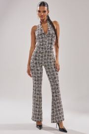 CHECKMATE SLEEVELESS JUMPSUIT AKIRA at Akira