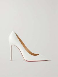 CHRISTIAN LOUBOUTIN Kate 100 leather pumps NET-A-PORTER at Net a Porter