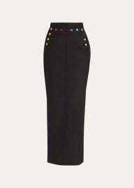 CHRISTOPHER JOHN ROGERS Sailor Lace-Up Back Pencil Skirt - at Bergdorf Goodman