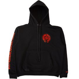 CHROME HEARTS EXCLUSIVE HOODIE RED  at OBTAIND