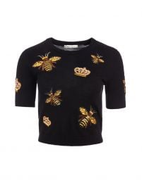 CIARA BEE EMBELLISHED PULLOVER at Alice + Olivia