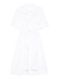 CO COLLECTION Layered Cotton Shirt Dress White at Farfetch