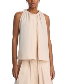 CO Gathered Cotton Poplin Tunic Top Bloomingdale39s at Bloomingdales