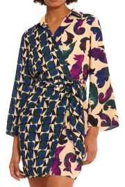 COLLARED WRAP DRESS Maggy London at Maggy London