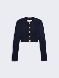 COLLARLESS SHORT JACKET at Schiaparelli