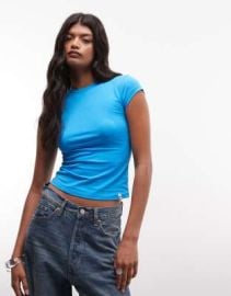 COLLUSION baby tee in blue | ASOS at ASOS