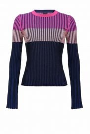 COLOUR-BLOCK SWEATER at Pinko